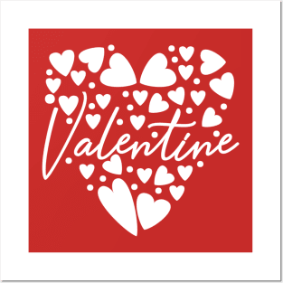 Valentine Heart Shape Posters and Art